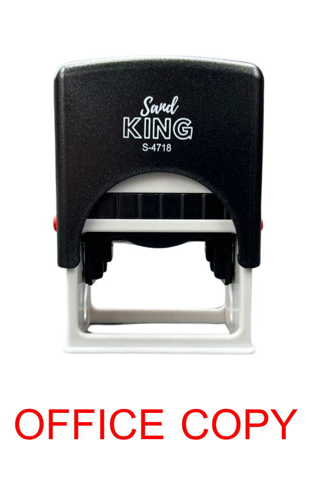 ตรายางหมึกในตัว Sand King S-4718 ข้อความ 'OFFICE COPY'