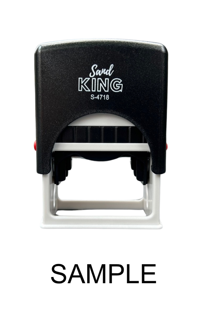 ตรายางหมึกในตัว Sand King S-4718