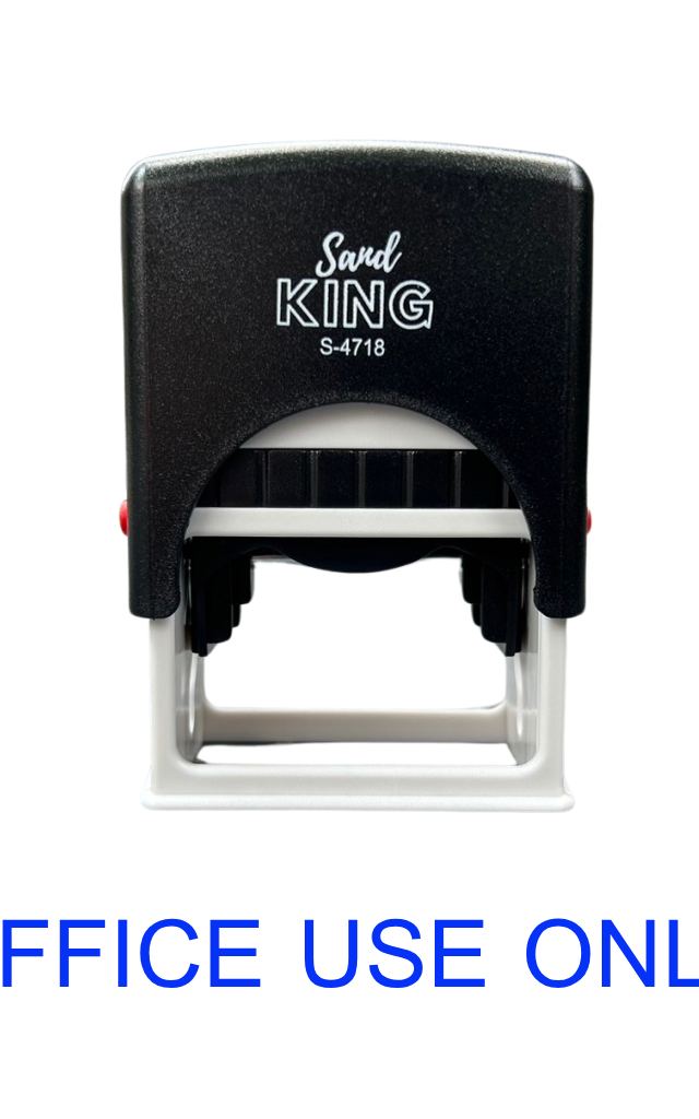 ตรายางหมึกในตัว Sand King S-4718 ข้อความ 'OFFICE USE ONLY'