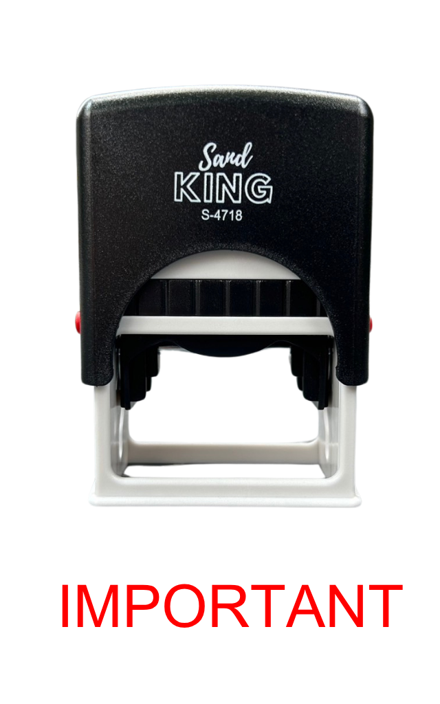 ตรายางหมึกในตัว Send KING S-4718 ด่วน [IMPORTANT]