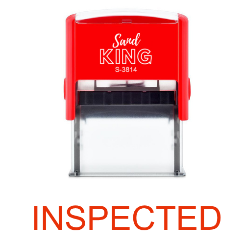 ตรายางหมึกในตัว ตรวจสอบแล้ว (INSPECTED) ทันสมัย ใช้งานง่าย