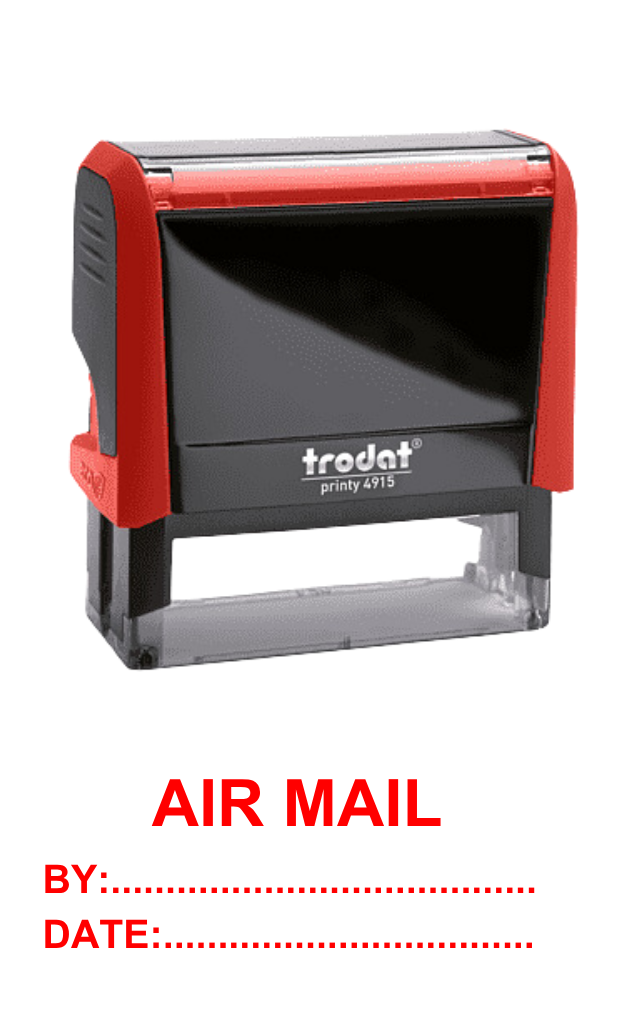 ตรายางหมึกในตัว Trodat Printy 4915 AIR MAIL สำหรับงานไปรษณีย์