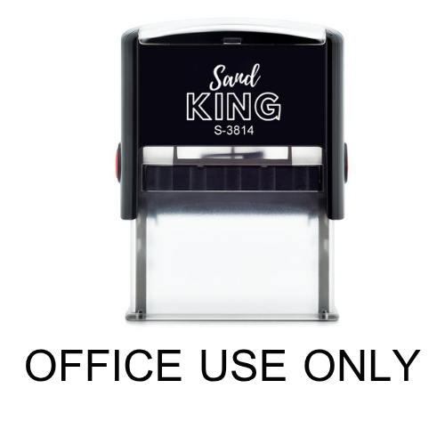 ตรายางหมึกในตัว Sand KING S-3814 รูปแบบ Office Use Only