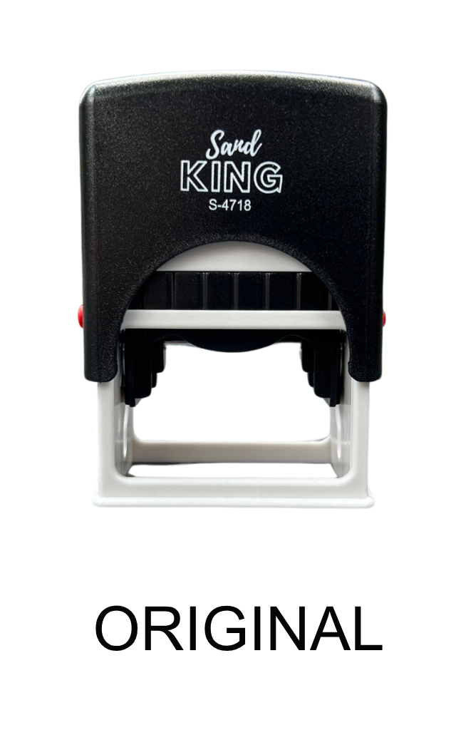 ตรายางหมึกในตัว ORIGINAL ตรา Sand KING S-4718