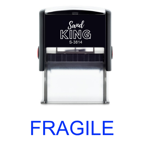 ตรายางหมึกในตัว FRAGILE ด่วน! แตกหักง่าย พร้อมส่ง
